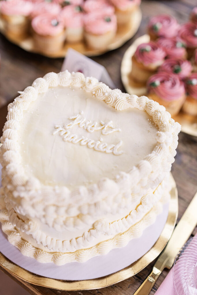 Photo of wedding cake at the marmalade lily